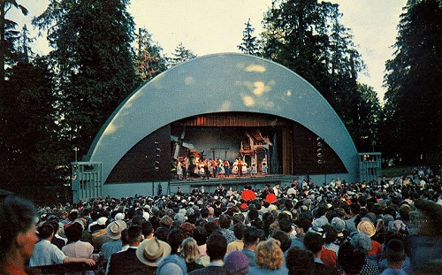 el Malkin Bowl en Stanley Park