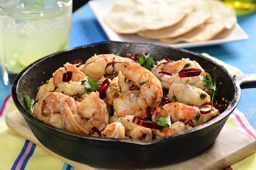 Camarones al Ajillo