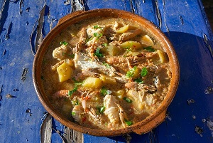 Suquet de peix (guiso de pescado)
