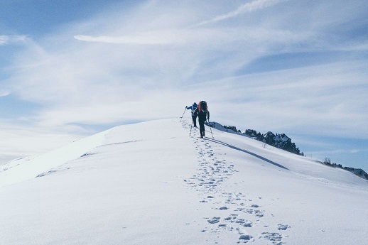 Esquí, montaña nieve y snowboard